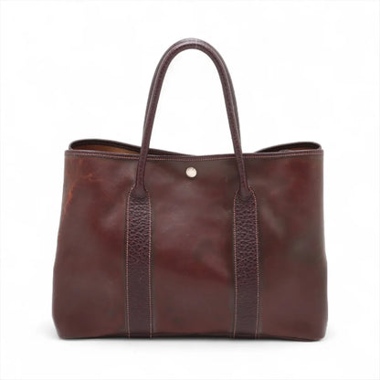 HERMES Garden Party 36 PM Amazonia x Buffle Tote Bag