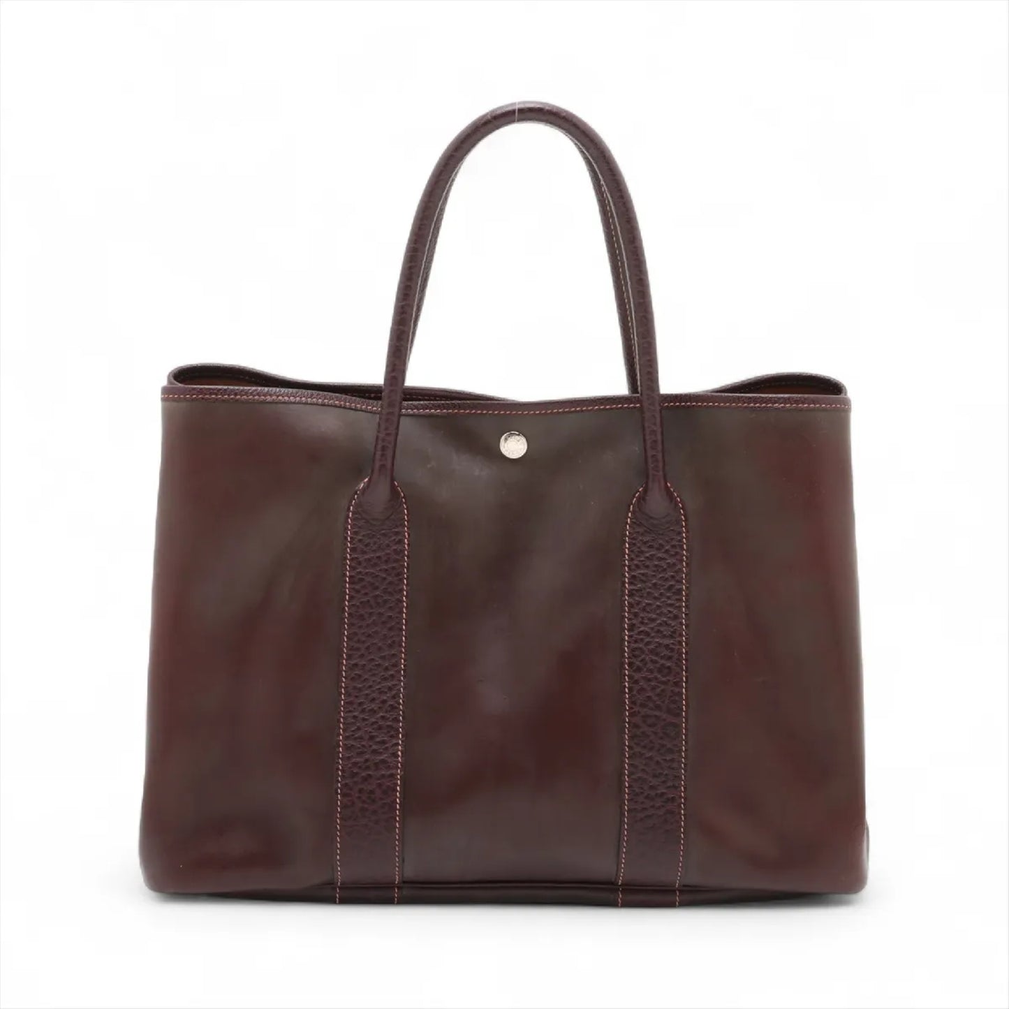 HERMES Garden Party 36 PM Amazonia x Buffle Tote Bag