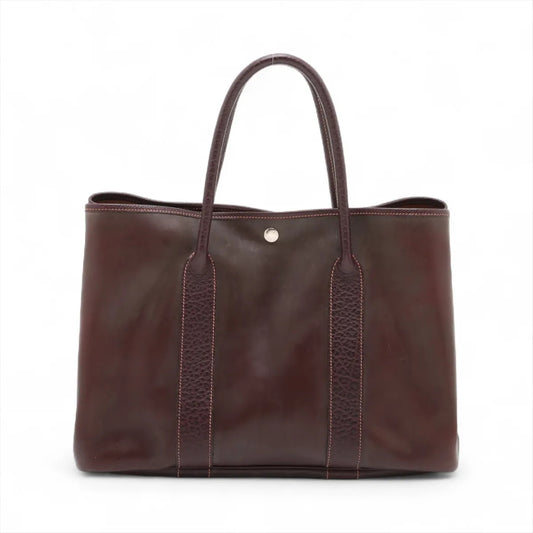 HERMES Garden Party 36 PM Amazonia x Buffle Tote Bag