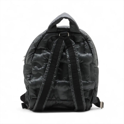 CHANEL Doudone Embossed Logo Nylon Series 24 Storage Bag Rucksack