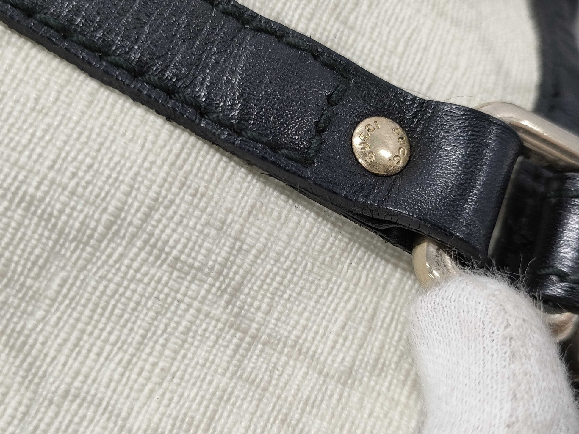 GUCCI 197953 Handbag GG Supreme Leather Tote Bag