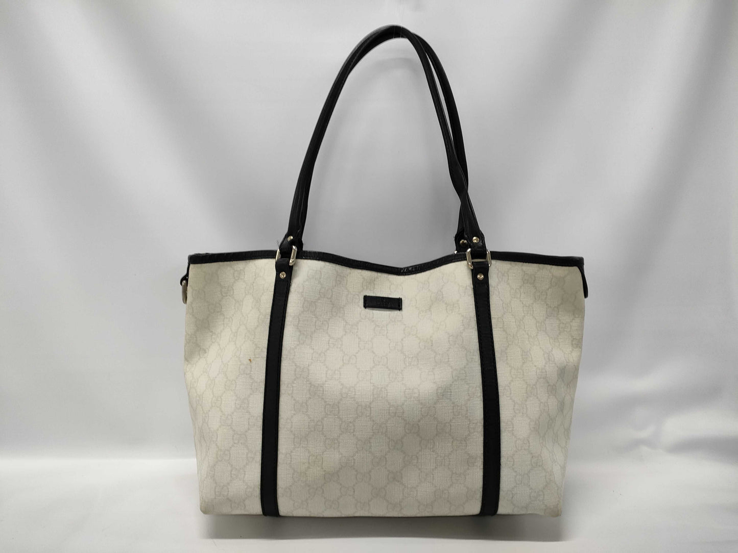 GUCCI 197953 Handbag GG Supreme Leather Tote Bag