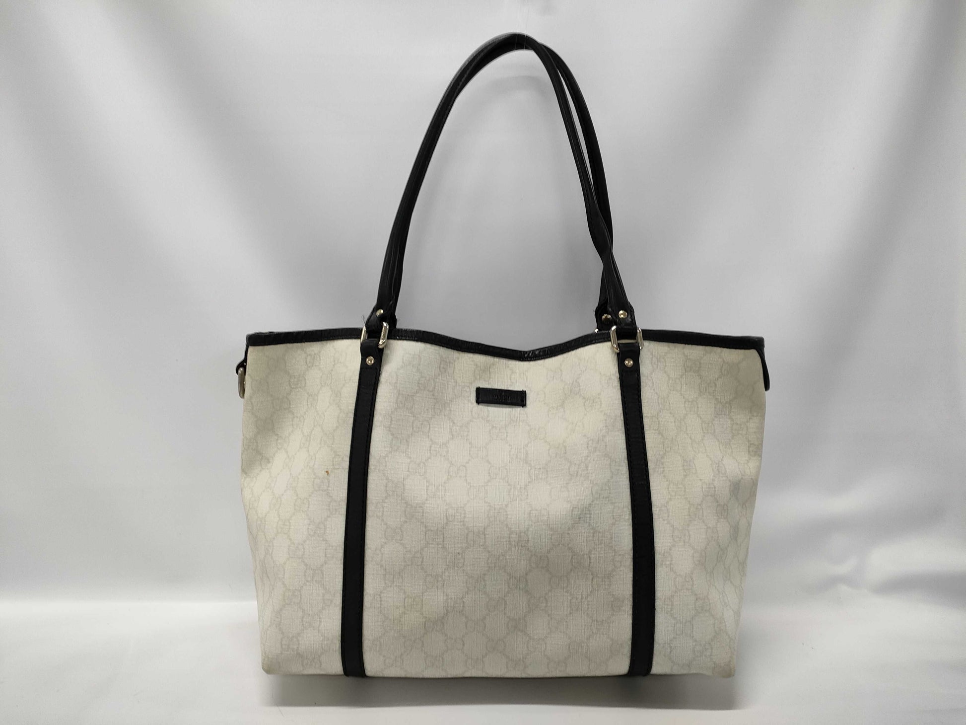 GUCCI 197953 Handbag GG Supreme Leather Tote Bag