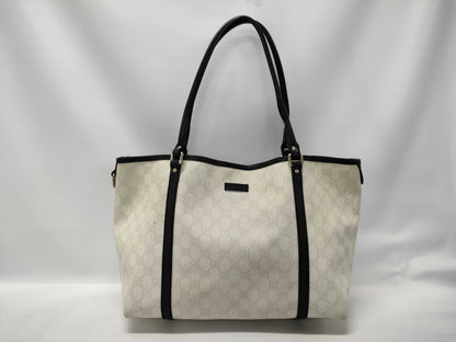 GUCCI 197953 Handbag GG Supreme Leather Tote Bag
