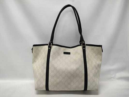 GUCCI 197953 Handbag GG Supreme Leather Tote Bag