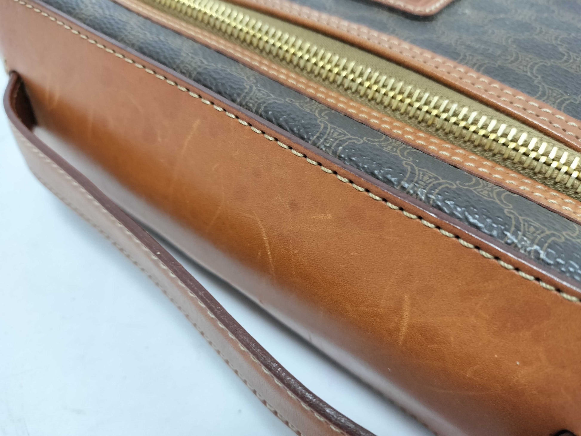 CELINE Macadam Vanity Handbag