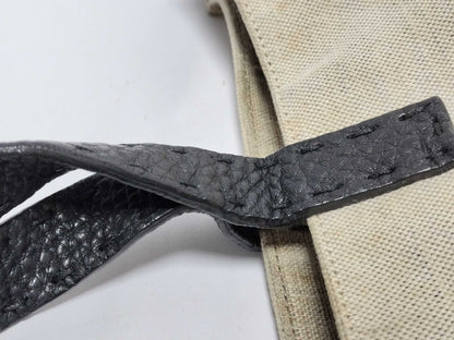 FENDI Selleria Canvas and Leather 2-Way Tote Bag