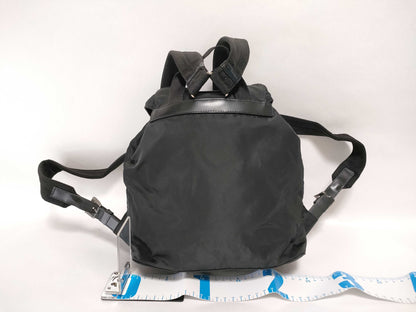 PRADA nylon Prada backpack, black nylon backpack
