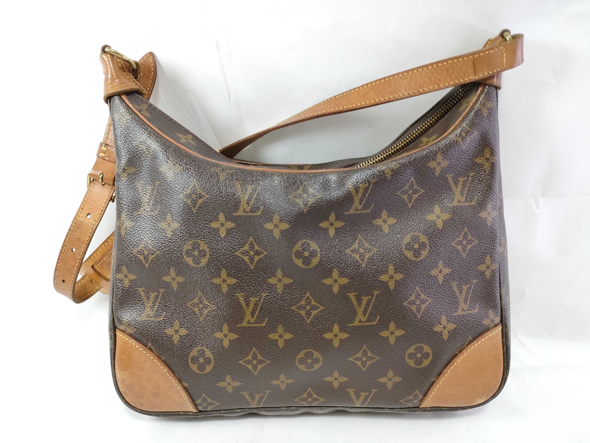 LOUIS VUITTON Monogram Boulogne 30 M51265 Shoulder Bag