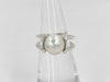 Tiffany&Co. TIFFANY Hardware Fresh Water Pearl Ring 925 5.52g Storage Bag Box Ring