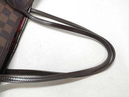 LOUIS VUITTON Damier LOUIS VUITTON Louis Vuitton Neverful Damier Tote Bag