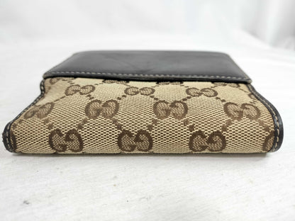 GUCCI GG Canvas GUCCI Folding Wallet