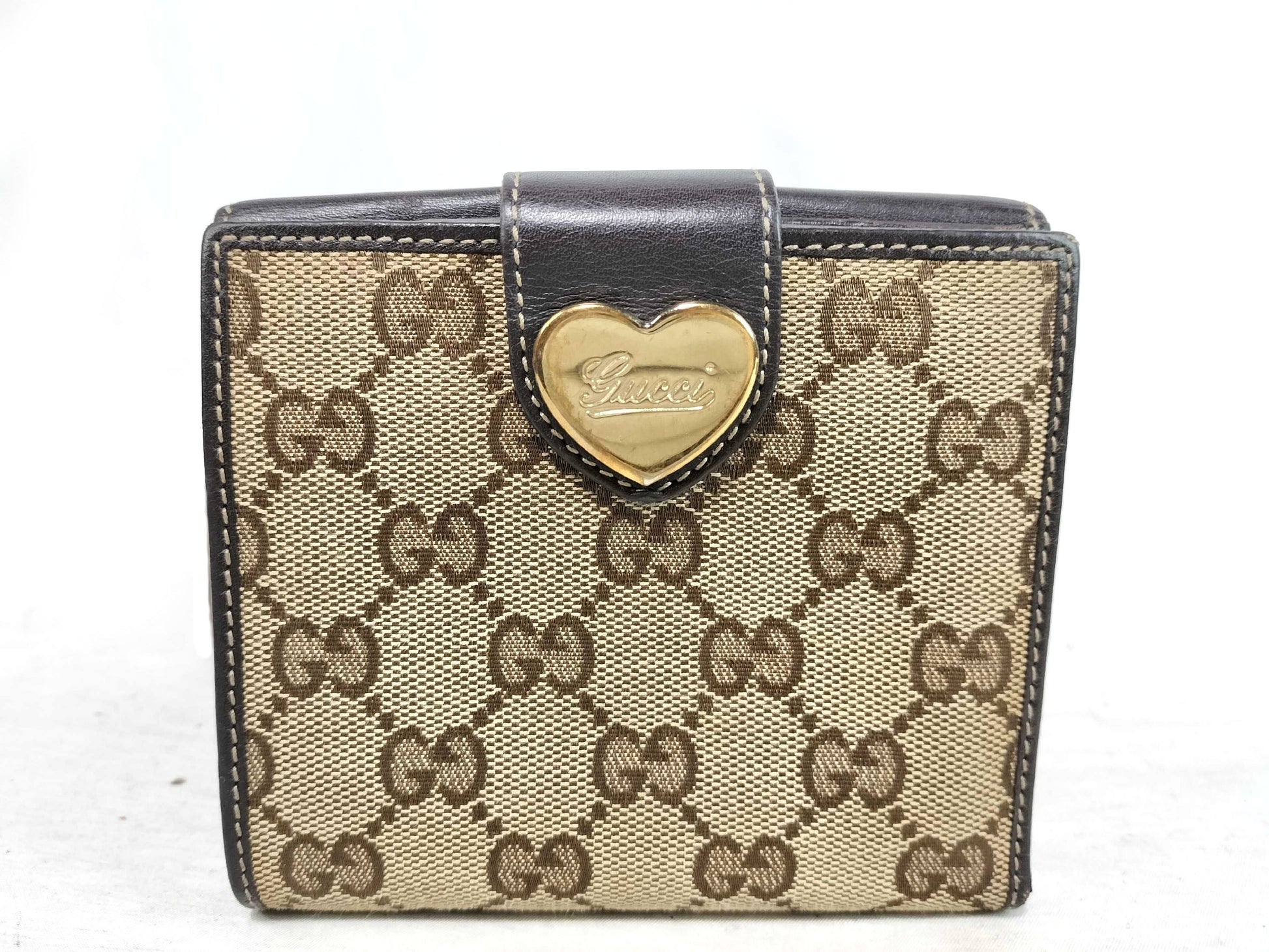 GUCCI GG Canvas GUCCI Folding Wallet