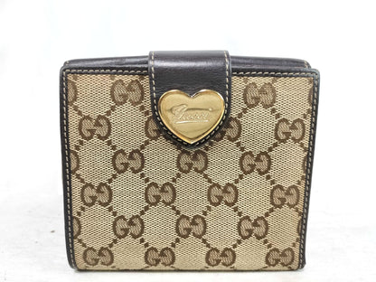 GUCCI GG Canvas GUCCI Folding Wallet
