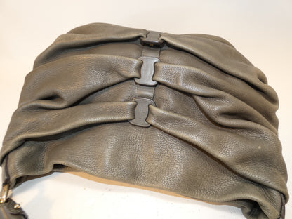 Salvatore Ferragamo Vara Leather One-Hand One-Shoulder Handbag