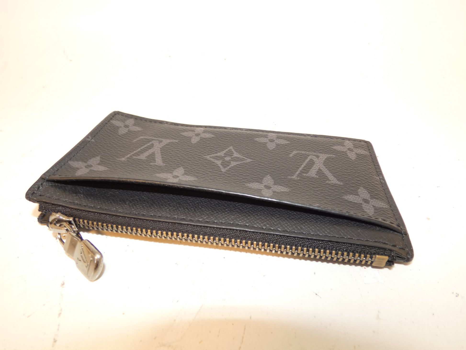 LOUIS VUITTON Eclipse Card Holder Coin Case