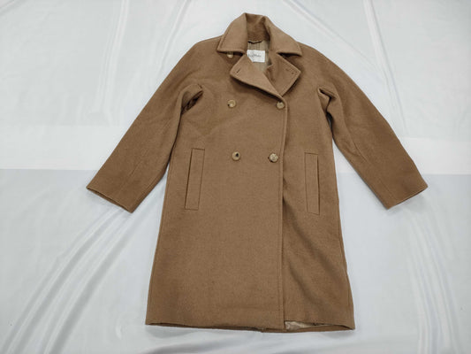 MaxMara MAXMARA Camel 100% Coat Size 38