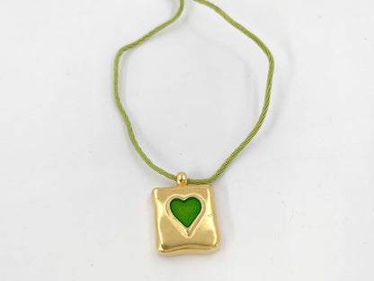 Dior TENDRE POISON Necklace Heart Box Gold Necklace