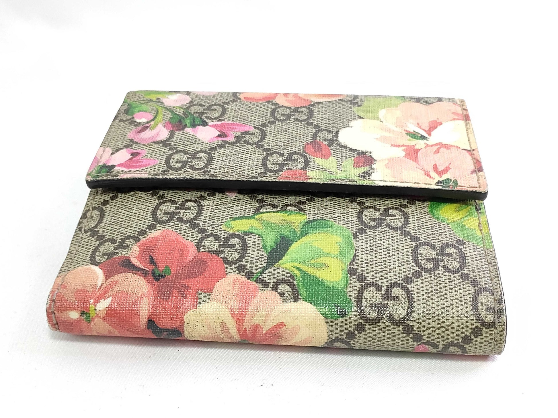 GUCCI GUCCI Wallet GG Blooms GG Supreme 410071・1147 Box・Dust Bag Wallet