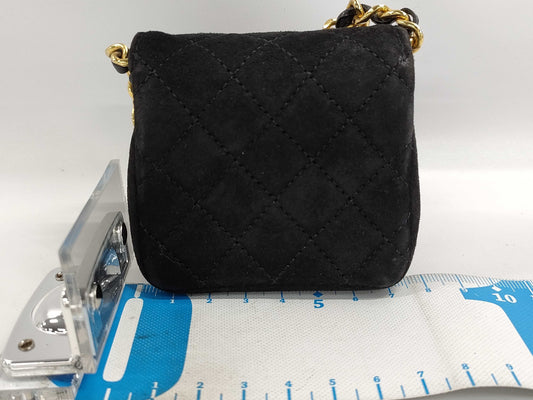 CHANEL CHANEL Mini Shoulder Bag Matelasse Velour Chain Shoulder Push Lock 1652015 No. 1 Shoulder Bag