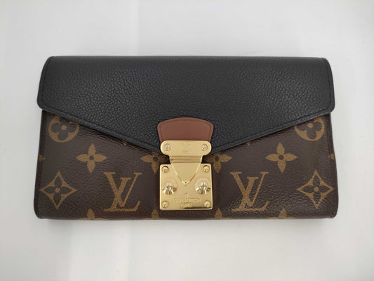 LOUIS VUITTON Monogram Portefeuille Pallas Noir Wallet
