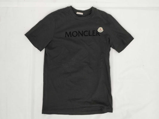 MONCLER SS T-SHIRT Logo Short Sleeve T-Shirt Black XS T-Shirt