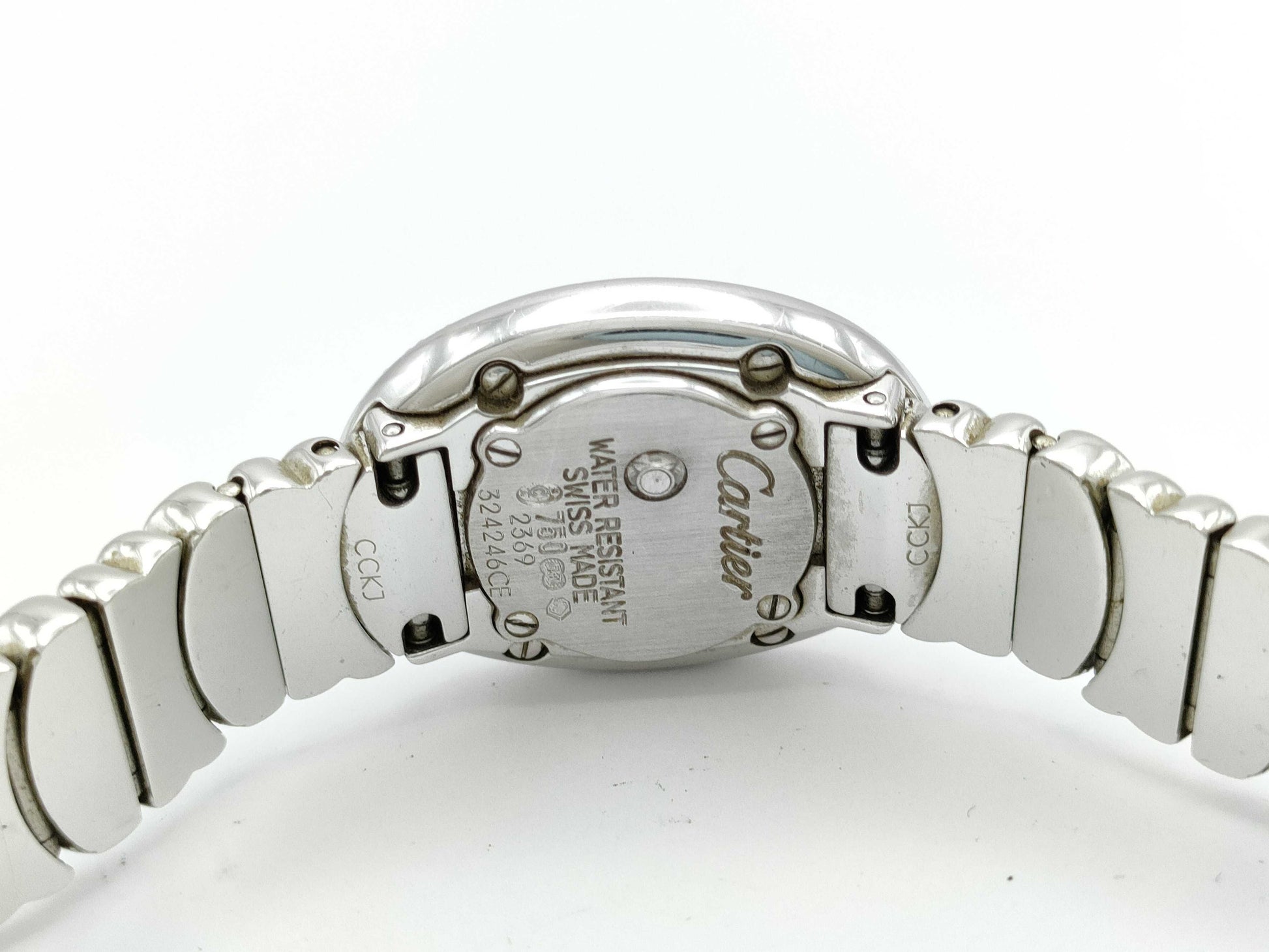 Cartier Mini Baignoire WB5095L2 2369 324246CE 18K Gold Women's Watch