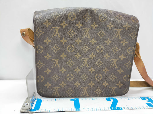 LOUIS VUITTON Monogram Louis Vuitton Cartesiere Shoulder Bag
