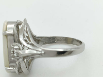 OP2.84ct D0.09ct PT900 7.5g Ring 