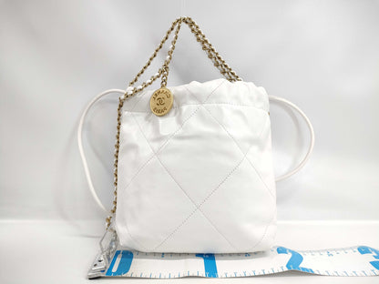 CHANEL CHANEL Shoulder Bag CHANEL 22 Mini Handbag Shiny Calfskin Shoulder Bag