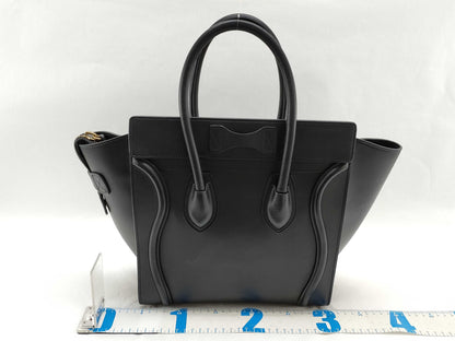 CELINE Luggage Micro Shopper Handbag