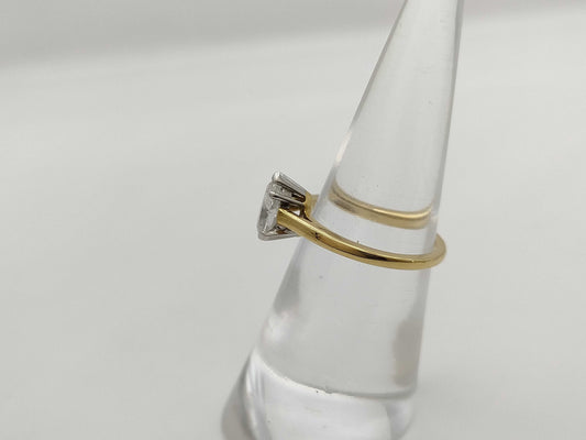 Tiffany & Co. Diamond 18K/PLAT 2.9g Ring 