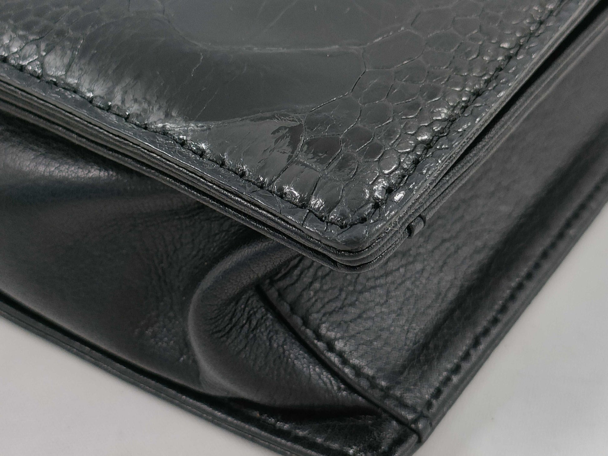 Faldi Python JRA Chain Shoulder Bag