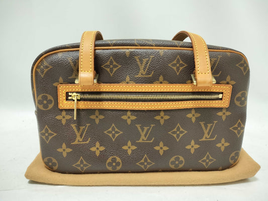 LOUIS VUITTON Monogram Cite MM M51182 Handbag