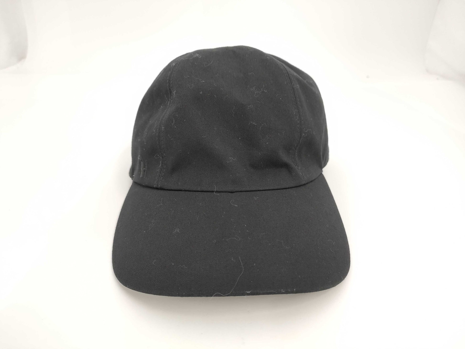 HERMES Serie Button Cap Black #58 Other Accessories