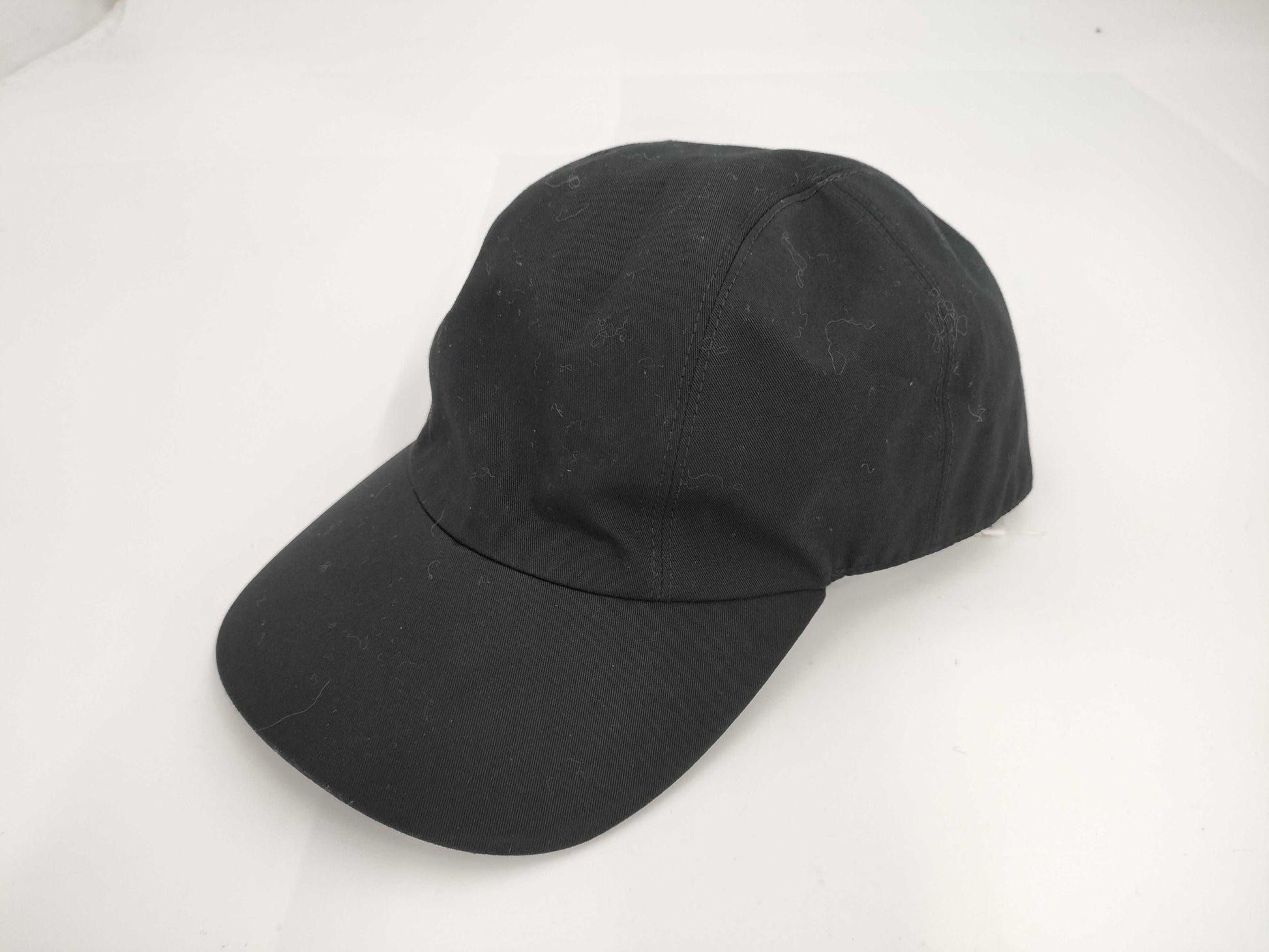 HERMES Serie Button Cap Black #58 Other Accessories