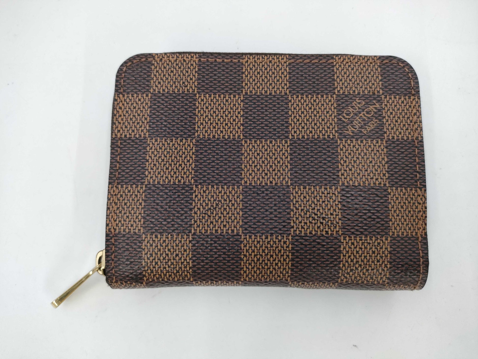 LOUIS VUITTON Damier Zippy Coin Purse N63070 TS4107 Card Case, Pass Case, Business Card Case