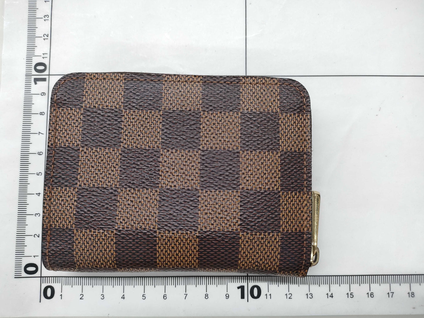 LOUIS VUITTON Damier Zippy Coin Purse N63070 TS4107 Card Case, Pass Case, Business Card Case