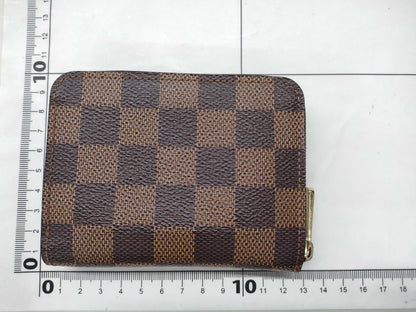 LOUIS VUITTON Damier Zippy Coin Purse N63070 TS4107 Card Case, Pass Case, Business Card Case