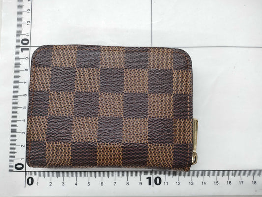 LOUIS VUITTON Damier Zippy Coin Purse N63070 TS4107 Card Case, Pass Case, Business Card Case