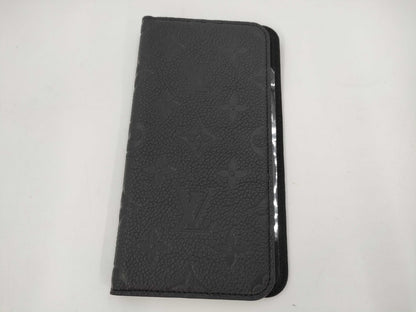LOUIS VUITTON Monogram Empreinte Folio M68592 BC4129 Black Other Accessories