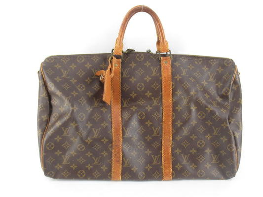 LOUIS VUITTON Monogram Keepall 50 M41426 VI971 Boston Bag