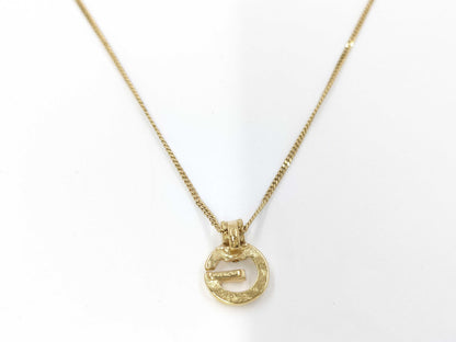 GIVENCHY Givenchy Logo Rhinestone Necklace Necklace