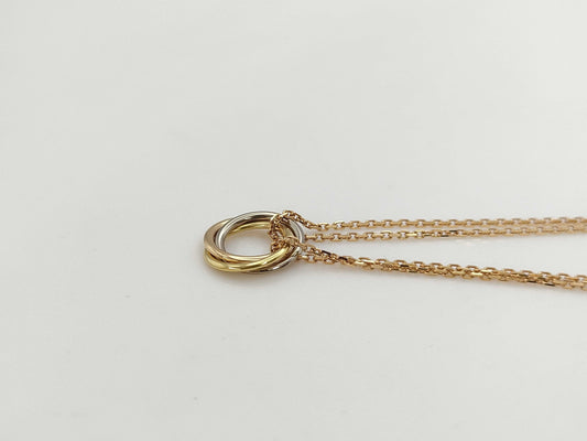 Cartier Sweet Trinity 750 3.9g Necklace 