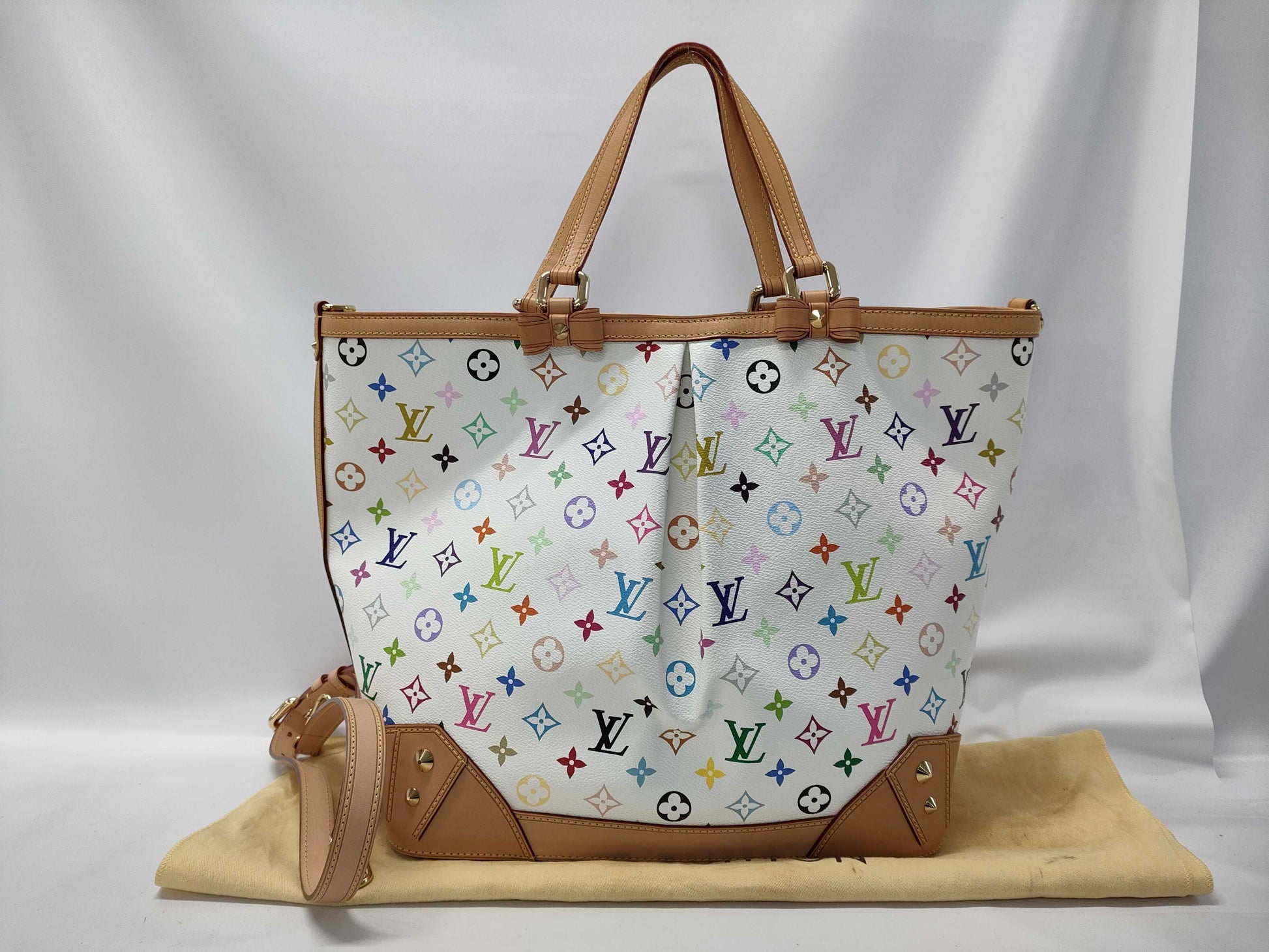 LOUIS VUITTON Multicolore Charlene GM M93214 Accessories: Dust bag Tote bag