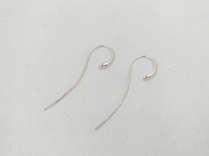 George Jensen Unused Long 925 Earrings Accessories: Box Case Certificate Earrings
