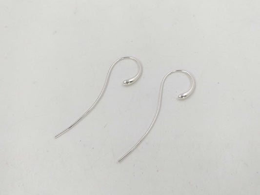 George Jensen Unused Long 925 Earrings Accessories: Box Case Certificate Earrings