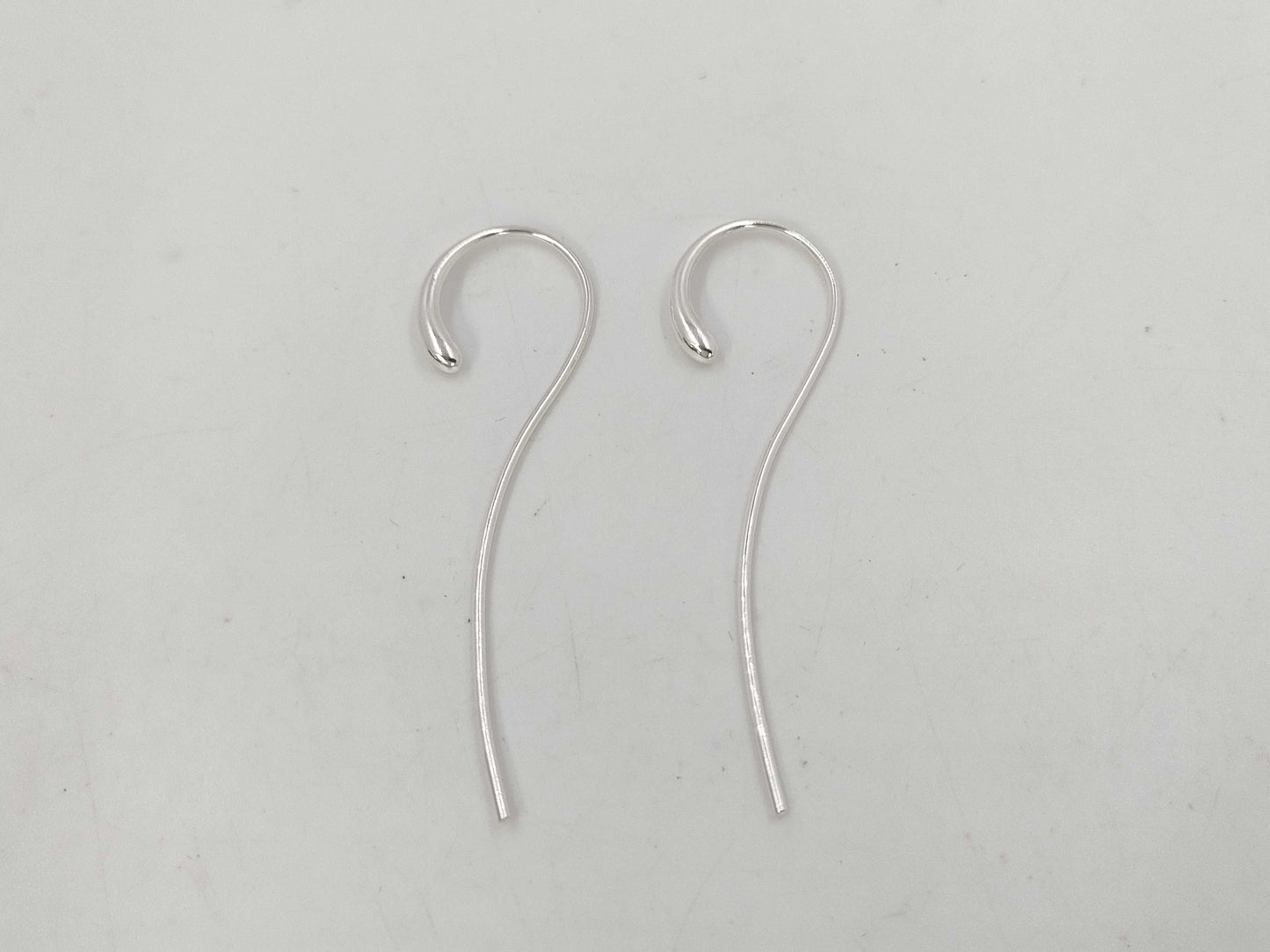 George Jensen Unused Long 925 Earrings Accessories: Box Case Certificate Earrings