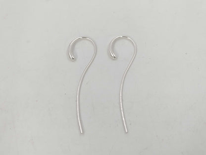 George Jensen Unused Long 925 Earrings Accessories: Box Case Certificate Earrings