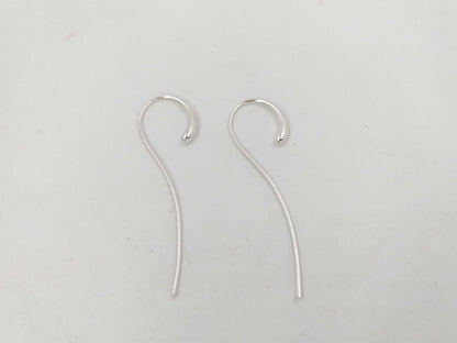 George Jensen Unused Long 925 Earrings Accessories: Box Case Certificate Earrings